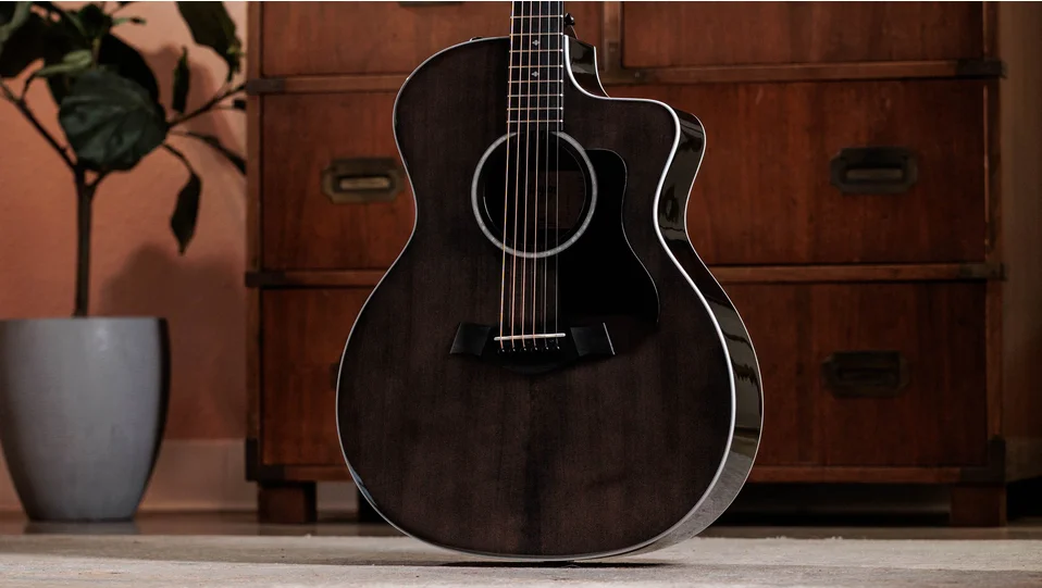 214ce Plus Special Edition, Trans Grey Sapele Acoustic-Electric